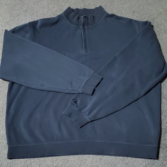 Cutter & Buck Men's Dark Blue Zip-Up Sweater *see Photos Size XL - Picture 1 of 14